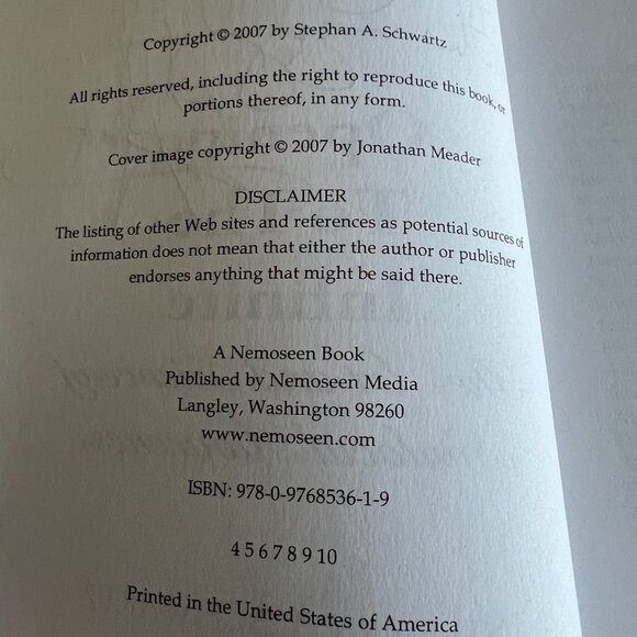 Signed Opening to the Infinite Stephan A. Schwartz Remote Viewing - Picture 4 of 7